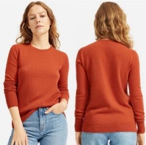 Everlane The Classic Crew Cashmere Pullover Knit Lightweight Sweater NWOT